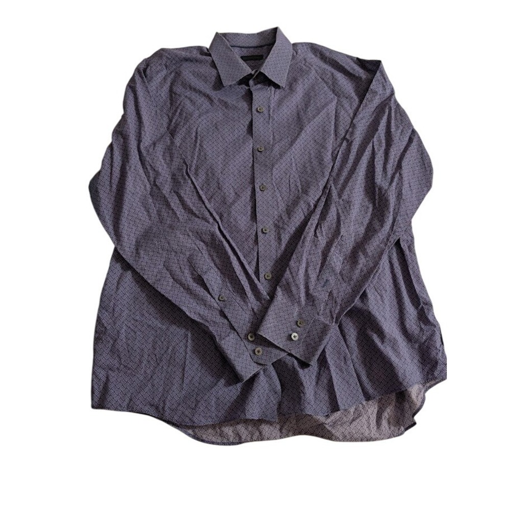 Zachary Prell‎ Men's XL Long Sleeve Button Down Shirt Pattern Dress